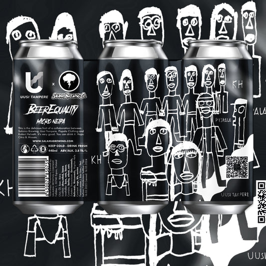 Salama BeerEquality Micro NEIPA 2,8% 440 Can Salama BeerEquality Micro NEIPA 2,8% 440 Can