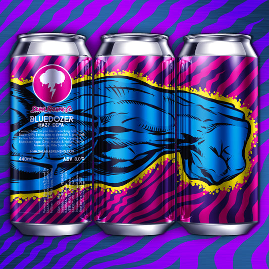 Salama Bluedozer NE DIPA 8,0% 440 Can Salama Bluedozer NE DIPA 8,0% 440 Can